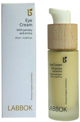 Крем для контуру очей Labbok Eye Cream Dark Circles and Depuff від набряків та темних кіл з гірською арнікою, петрушкою та гірським чаєм, 20 мл