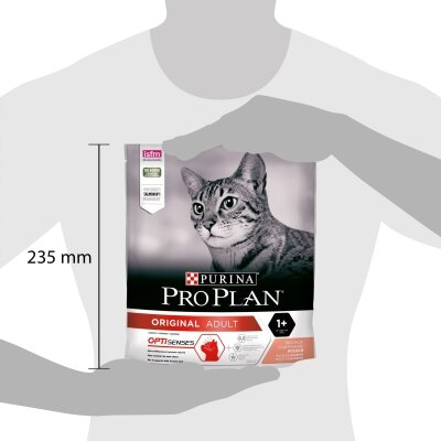 Корм сухий для котів Purina Pro Plan Original з лососем, 400 г