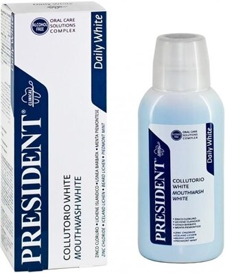 Ополіскувач для порожнини рота President Clinical White, 250 мл