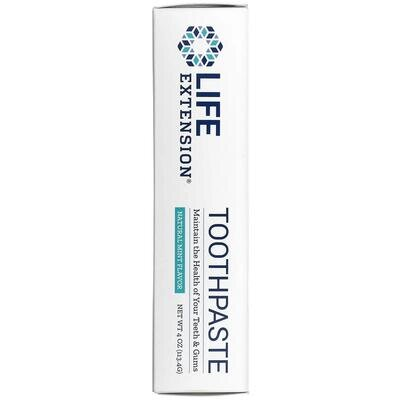 Зубна паста Life Extension LEX-12784 натуральний смак м'яти, 113,4 г