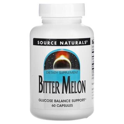 Екстракт гіркої дині Source Naturals Bitter Melon, 60 капсул