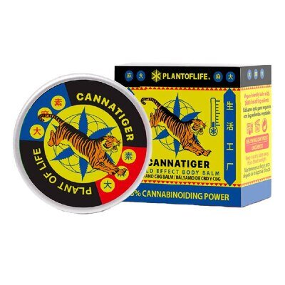 Бальзам Cannatiger Cold Effect 300 мг CBD + 60 мг CBG із охолоджувальним ефектом, 12 мл