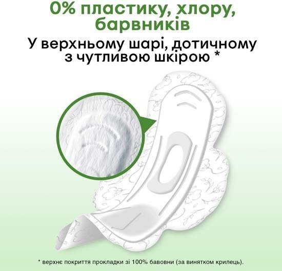 Прокладки гігієнічні Kotex Natural супер, 7 шт