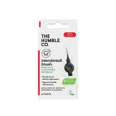 Інтердентальні щітки Humble кукурудзяні, розмір 2, 0.50 мм, 6 шт