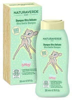 Шампунь Naturaverde Baby дитячий з екстрактом вівса та ромашки, 200 мл