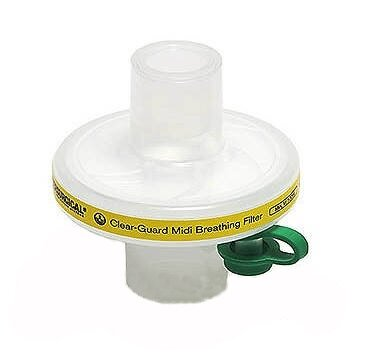 Фільтр дихальний вірусно-бактеріальний Clear-guard Midi порт Luer Lock 1644000