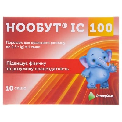 Нообут IC 100 порошок д/ор. р-ну 100 мг/дозу по 2.5 г №10 у саше