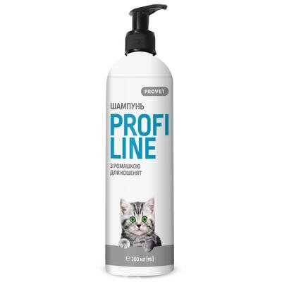 Шампунь ProVET Profiline PR242199 з ромашкою для кошенят, 300 мл