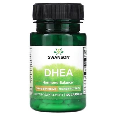 ДГЕА Swanson DHEA 50 мг капсули №120