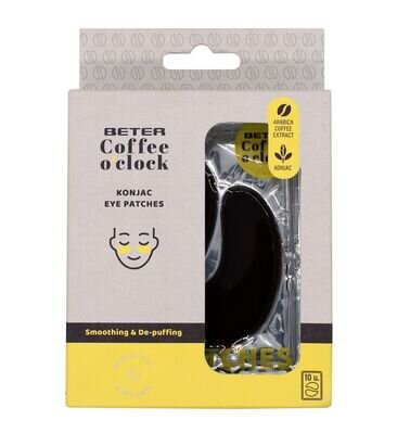 Набір патчів Beter Coffee O'clock гідрогелеві з кофеїном, 10 уп