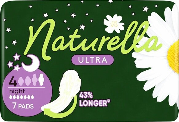 Прокладки гігієнічні Naturella Ultra Night 7 крапель, 7 шт