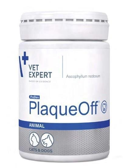 ПлакОфф VetExpert PlaqueOff для догляду за зубами собак і котів, 20 г