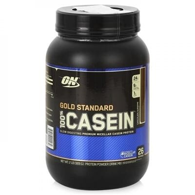 Протеїн Optimum Nutrition Gold Standard 100% Casein, шоколад, 909 г