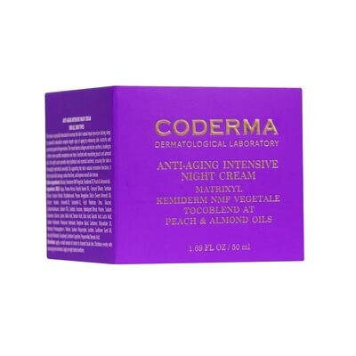 Крем для обличчя Coderma Dermatological Laboratory інтенсивний антивіковий нічний, 50 мл