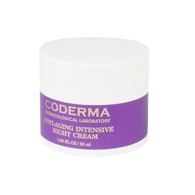 Крем для обличчя Coderma Dermatological Laboratory інтенсивний антивіковий нічний, 50 мл