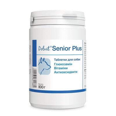 Долвіт Сеньйор Плюс Dolfos Dolvit Senior Plus для покращення роботи суглобів у зрілих собак, 510 таблеток