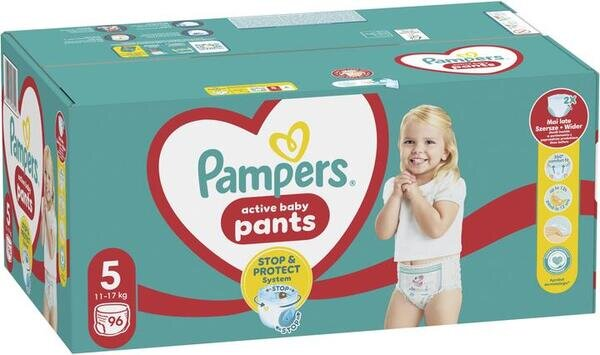 Підгузки-трусики Pampers Pants дитячі розмір 5, 12-17 кг, 96 шт