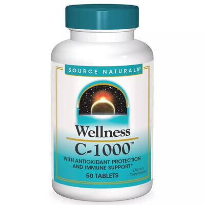 Вітамін С-1000 Source Naturals Wellness С-1000 таблетки №50