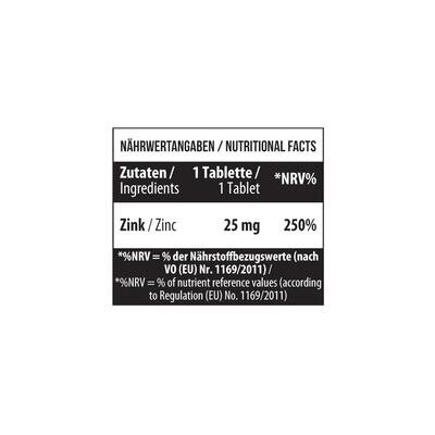 Цинк піколінат MST Nutrition Zinc picolinate 25 мг, 100 таблеток