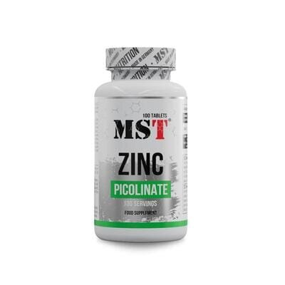 Цинк піколінат MST Nutrition Zinc picolinate 25 мг, 100 таблеток