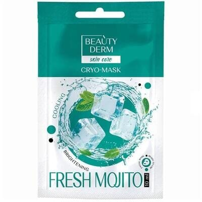 Кріо-маска для обличчя Beauty Derm Fresh Mojito, 10 мл