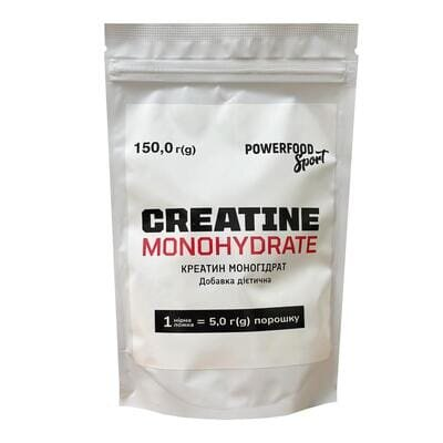 Креатин моногідрат POWERFOOD Sport Creatine monohydrate, 150 г