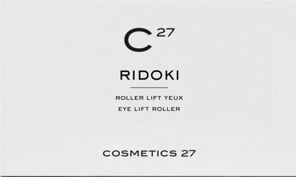 Ролер для шкіри навколо очей Cosmetics 27 Ridoki цинковий, 1 шт