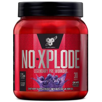 Передтренувальний комплекс BSN N.O. XPLODE Pre Workout Igniter, виноград, 30 порцій 555 г