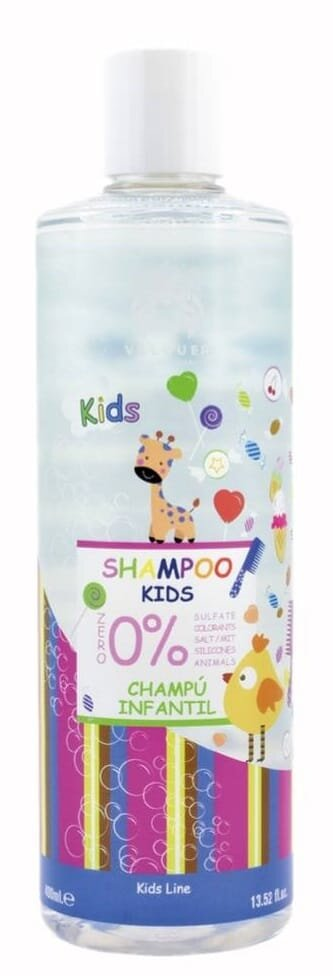 Шампунь Valquer Kids для волосся дитячий м'яка формула, 400 мл