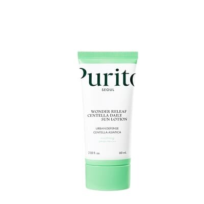Лосьйон для обличчя Purito Seoul Wonder Releaf Centella Daily Sun Lotion 50+ PA++++ Сонцезахисний для всіх типів шкіри, 60 мл