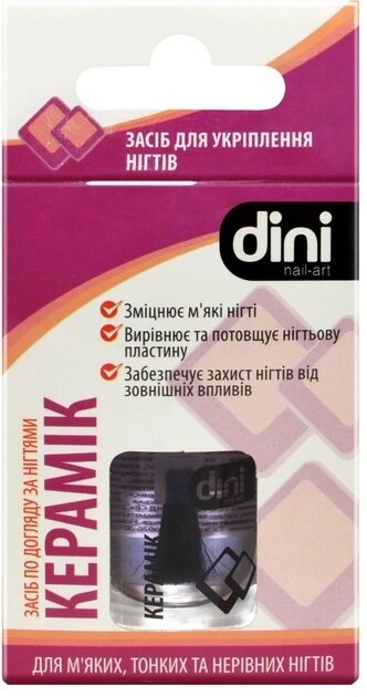 Засіб для нігтів Dini Керамік для зміцнення, 7 мл