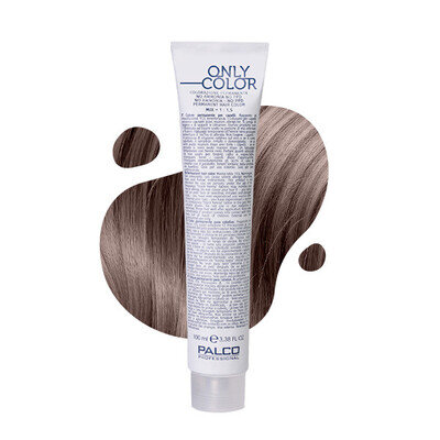 Крем-фарба для волосся Palco Professional Only Color безаміачна № 6.18 коричневий, 100 мл