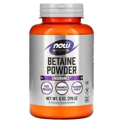 Бетаїн NOW Sports Betaine порошок, 170 г