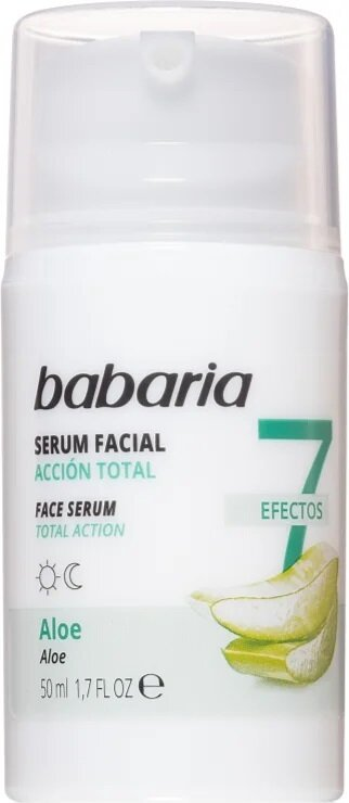 Сироватка для обличчя Babaria Aloe 7 Effects Алое проти зморшок, 50 мл
