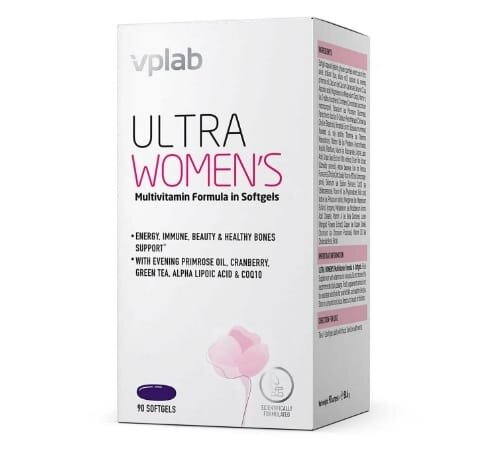 Шкіра, нігті та волосся VPLab Ultra Women’s Hair, Skin & Nails, 90 капсул