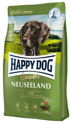 Корм сухий Happy Dog Sensible Neuseeland для дорослих собак з чутливим травленням з ягням та рисом, 4 кг, 3533