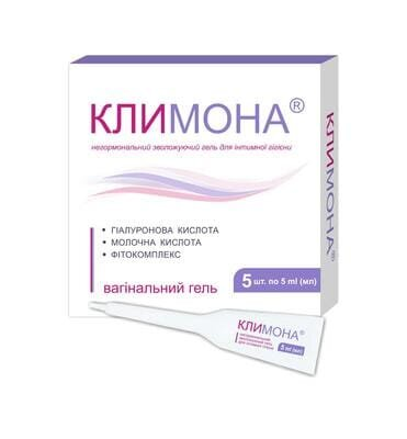 Климона гель д / інтим. гігієни зволожуючий по 5 мл №5 в тубах