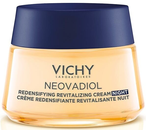 Крем для обличчя Vichy Neovadiol Peri-Menopause нічний з охолоджуючим ефектом для збільшення щільності та відновлення тонусу шкіри, 50 мл