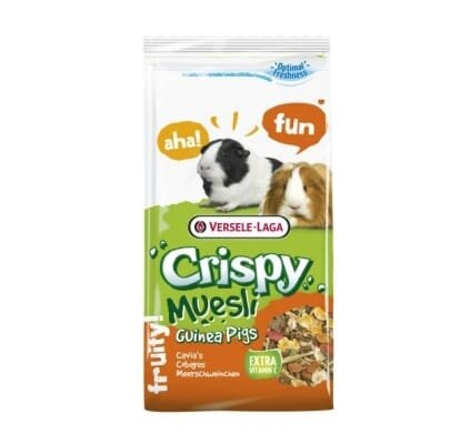 Корм для свинок Versele-laga crispy muesli guinea pigs зернова суміш з вітаміном C, 1 кг