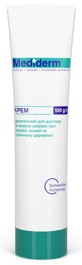 Крем Mediderm при псоріазі, екземі, атопічному дерматиті, 100 г