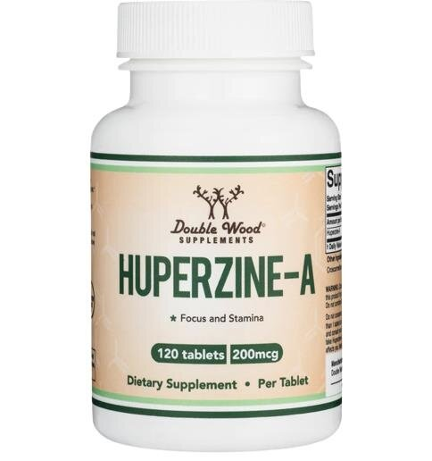 Гіперзин А Double Wood Huperzine A 200 mcg, 120 таблеток
