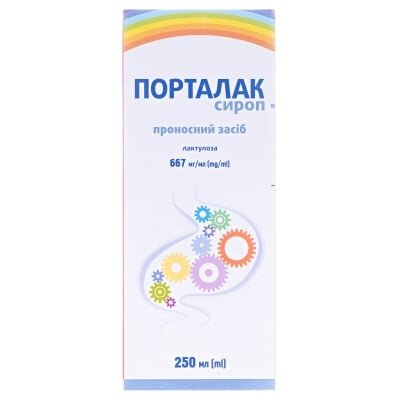 Порталак сироп 667 мг/мл по 250 мл у флак.