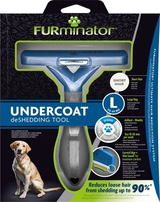 Фурмінатор FURminator для собак з короткою шерстю, розмір L