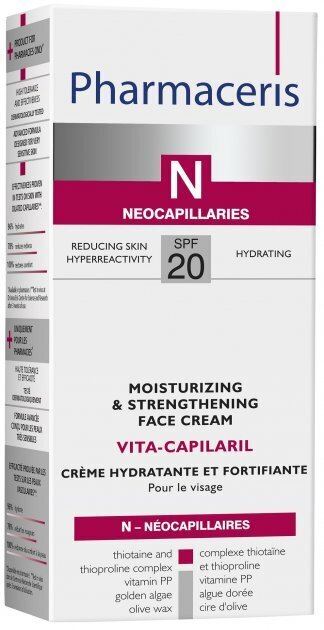 Крем для обличчя Pharmaceris N Vita-Сapilaril SPF20 зволожуючий зміцнюючий, 50 мл