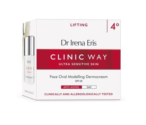 Крем для обличчя Dr. Irena Eris Clinic Way Моделюючий овал обличчя денний SPF20 - 4°, 50 мл