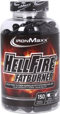 Жироспалювач IronMaxx Hellfire Fatburner, 150 капсул