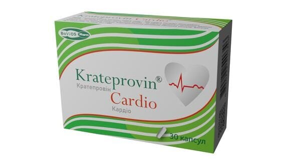 Кратепровін Кардіо капсули №30