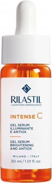 Гель-сироватка для обличчя Rilastil Intense C антиоксидантна з вітаміном С, 30 мл