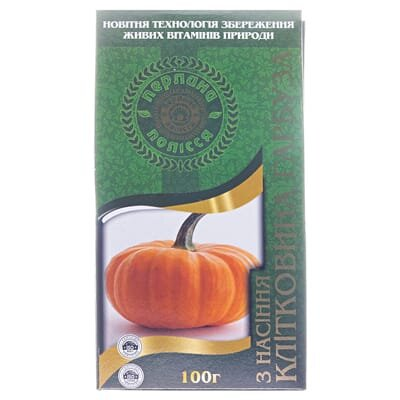 Клітковина плодів гарбуза по 100 г в пач.