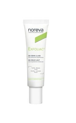 Тональний крем Noreva Exfoliaс BB для обличчя, бежевий, матуючий, 30 мл